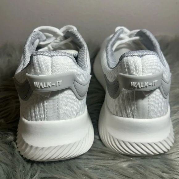 Walk-It Women's White Sneakers Size 8 - Picture 6 of 8